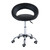 Black Saddle Adjustable Hydraulic Rolling Swivel Massage Salon Stool Chair Q280-AOBL0696