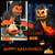 3.3 Feet Halloween Inflatable Pumpkin Head Ghost Broke Out from Window B593-CM24304US