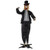 Halloween Animatronic Standing Groom 7.2 FT Haunted House Decoration B593-CM25244