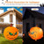 4 Feet Halloween Inflatable Pumpkin with Build-in LED Light B593-CM23540US