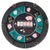 Portable 48 Inch 6-Player Foldable Poker Table Top Round Game Mat-Green B593-UY10157