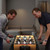 Game Room Size Football Table with Non-slip Handle-Brown - Color: Brown D681-UY10094BN