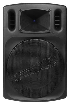 Audiopipe 15" Professional Loudpeaker Bluetooth FM Tuner USB/SD Remote M119-DJAP1580BT