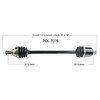 CV Axle 8130450 Replacement For Polaris Utility Vehicle