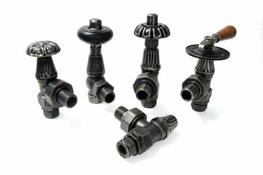 Pewter Radiator Valves