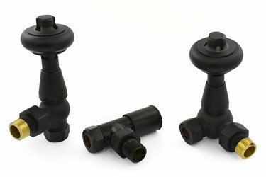 Black Radiator Valves
