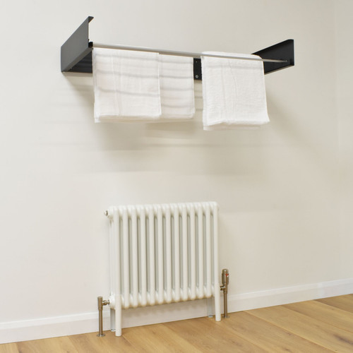 TH-RACK-A-LS00 - Foldable Wall Mounted Towel Hanger 1000mm Wide - Anthracite