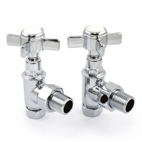 WESTMIN-2-AG-C - Westminster Crosshead Rad Valves Angled Chrome (pair) WESTMIN-2-AG-C - Westminster Crosshead Rad Valves Angled Chrome (pair)