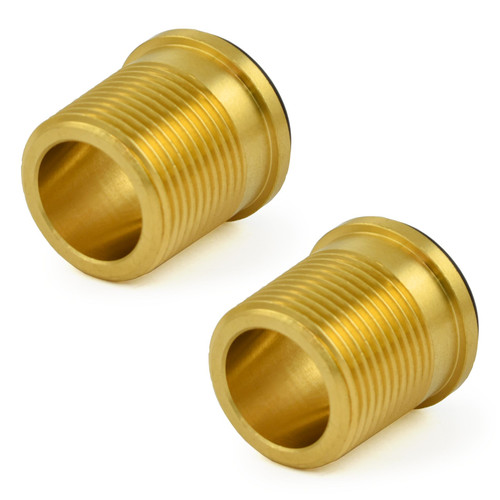ABB-22-ADP-X2-UB - 22mm Compression Adapter - Unlacquered Brass (Pair)