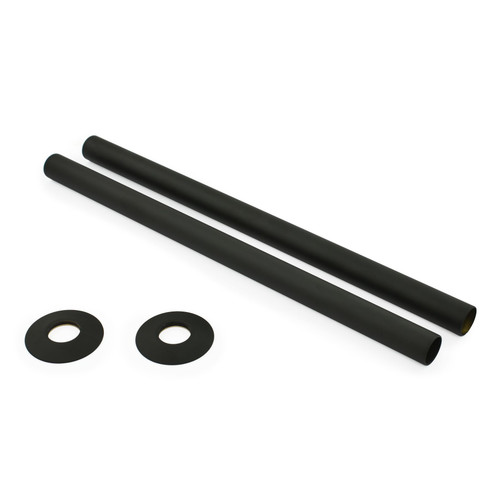 SLEEVE-300-SB - Satin Matt Black Sleeving Kit 300mm (pair)