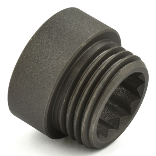 RVE-2-RIG-10-PW - 10mm Rigid Radiator Valve Extension 1/2 inch BSP -  Light pewter