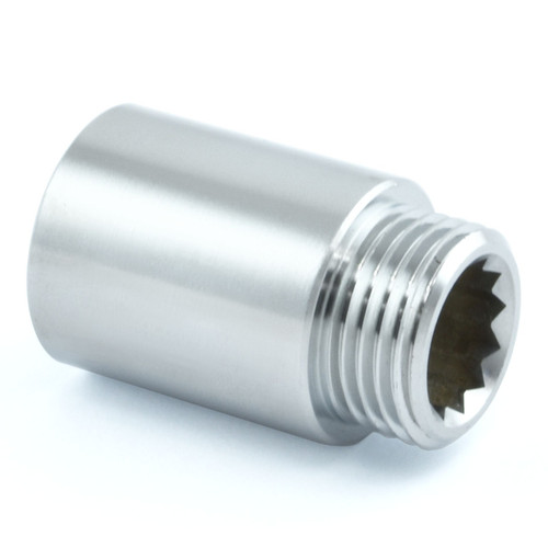 RVE-2-RIG-30-C - 30mm Rigid Radiator Valve Extension 1/2 inch BSP - Chrome