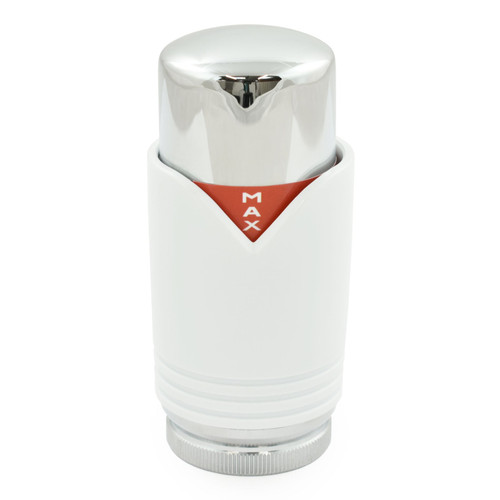 TRV-Head-M30-CW - Replacement TRV Head M30 x 1.5 Chrome/White (Drayton TRV4 Compatible) TRV-Head-M30-CW - Replacement TRV Head M30 x 1.5 Chrome/White (Drayton TRV4 Compatible)