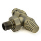 ABB-OEB-ALT01 - Abbey Throttle Radiator Valve & Lockshield - Old English Brass (Angled Manual) ABB-OEB-ALT01 - Abbey Throttle Radiator Valve & Lockshield - Old English Brass (Angled Manual)