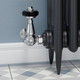 FAR-CR-C-BLACK-HEAD-LS01 - Faringdon Traditional Thermostatic Radiator Valve - Chrome (Corner TRV) FAR-CR-C-BLACK-HEAD-LS01 - Faringdon Traditional Thermostatic Radiator Valve - Chrome (Corner TRV)
