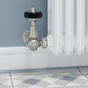 FAR-CR-SN-LS04 - Faringdon Traditional Thermostatic Radiator Valve - Brushed Satin Nickel (Corner TRV) FAR-CR-SN-LS04 - Faringdon Traditional Thermostatic Radiator Valve - Brushed Satin Nickel (Corner TRV)