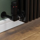 DELTA-CR-TB-LS01 - Delta Corner TRV Textured Black Thermostatic Radiator Valve DELTA-CR-TB-LS01 - Delta Corner TRV Textured Black Thermostatic Radiator Valve