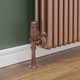 DELTA-AG-AC-LS00 - Delta Angled TRV Antique Copper Thermostatic Radiator Valve DELTA-AG-AC-LS00 - Delta Angled TRV Antique Copper Thermostatic Radiator Valve