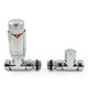 REALM-3-ST-C - Realm Straight TRV Chrome Wheelhead & Lockshield REALM-3-ST-C - Realm Straight TRV Chrome Wheelhead & Lockshield
