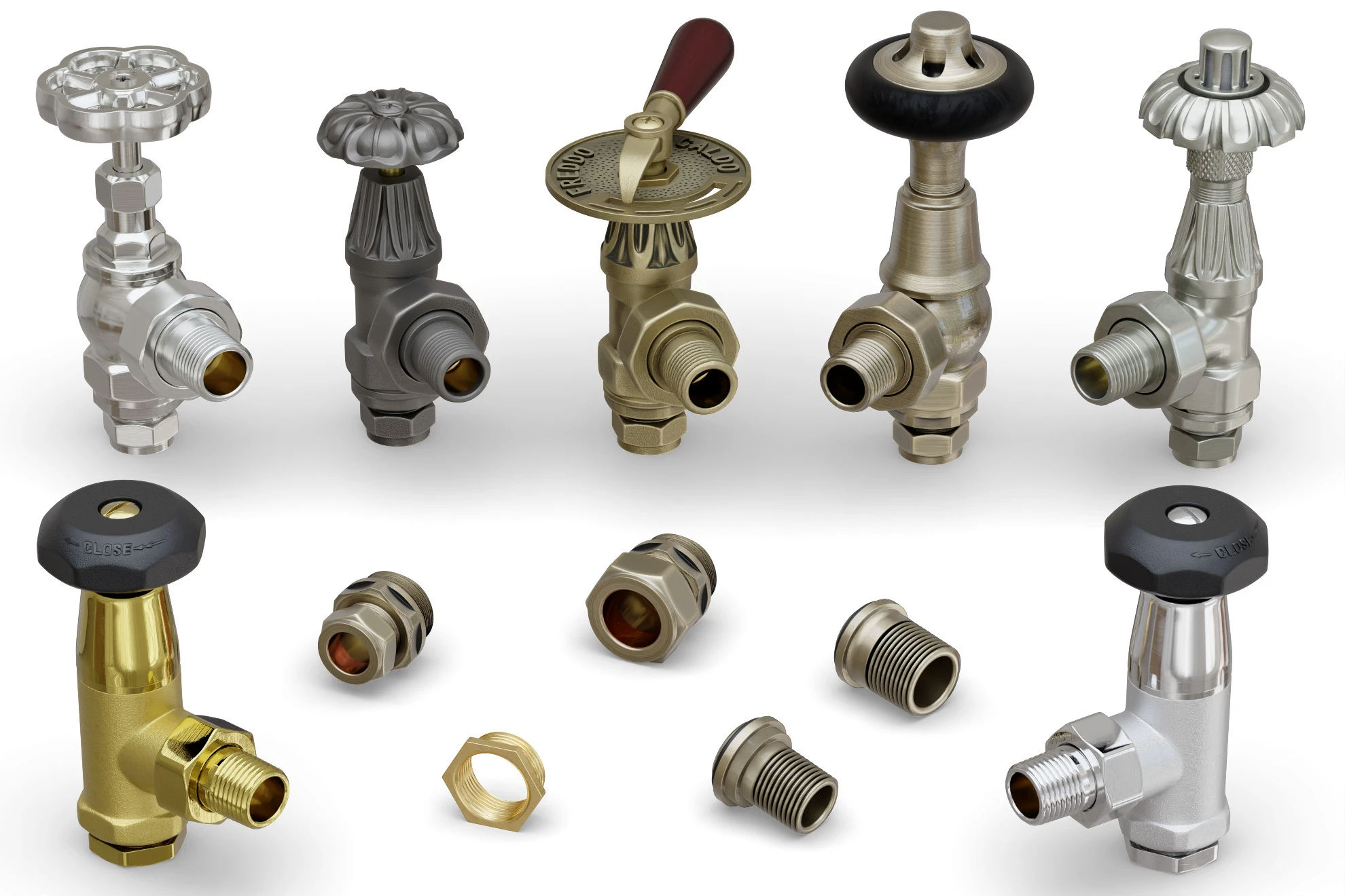 3/4 Inch Radiator Valves