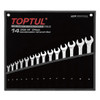 Toptul Combination Wrench Sets 15deg Offset (GPAB1204)