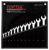 Toptul Combination Wrench Sets 15deg Offset (GPAB1204)