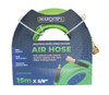 MARQUIP Industrial Grade Hybrid Polymer 15m Air Hose Assembly - Green