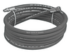 Hose 1/4" 15m with 1/4"BSPM & Fs Ends 1-wire Water Blaster Hose - Grey