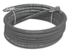 Hose 1/4" 30m with 3/8"BSPM & Fs Ends 1-wire Water Blaster Hose - Grey