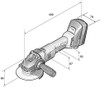 FEIN 18V Cordless Grinder - Skin Only