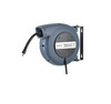 Hose Reel AIR- 20 Meter 3/8 German Flexi Hose 1/4"M Inlet/Outlet, Poly Shell