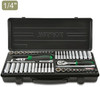 Toptul 54PCS 1/4" DR. Socket Set (METRIC & SAE) (GBA5440)