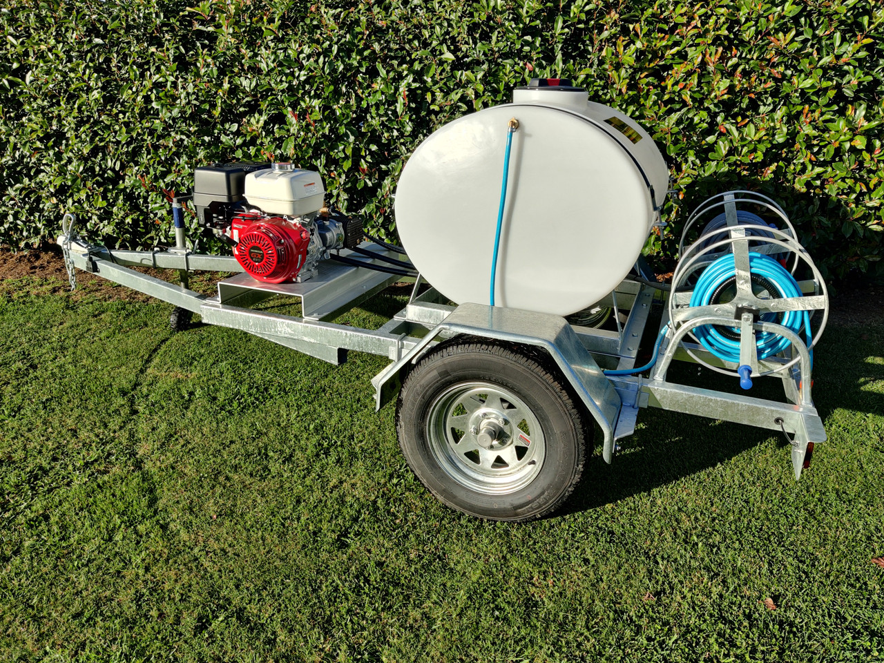 Water Blaster Trailer Honda/Comet 450A - 450Lt Tank 3500PSI @ 15L/m (120 BAR3513G-HT Trailer 450A