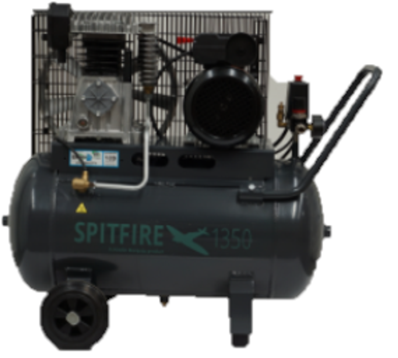 HINDIN Spitfire 1350N Belt Drive Air Compressor - 50 Litre Tank (SPITFIRE1350N)