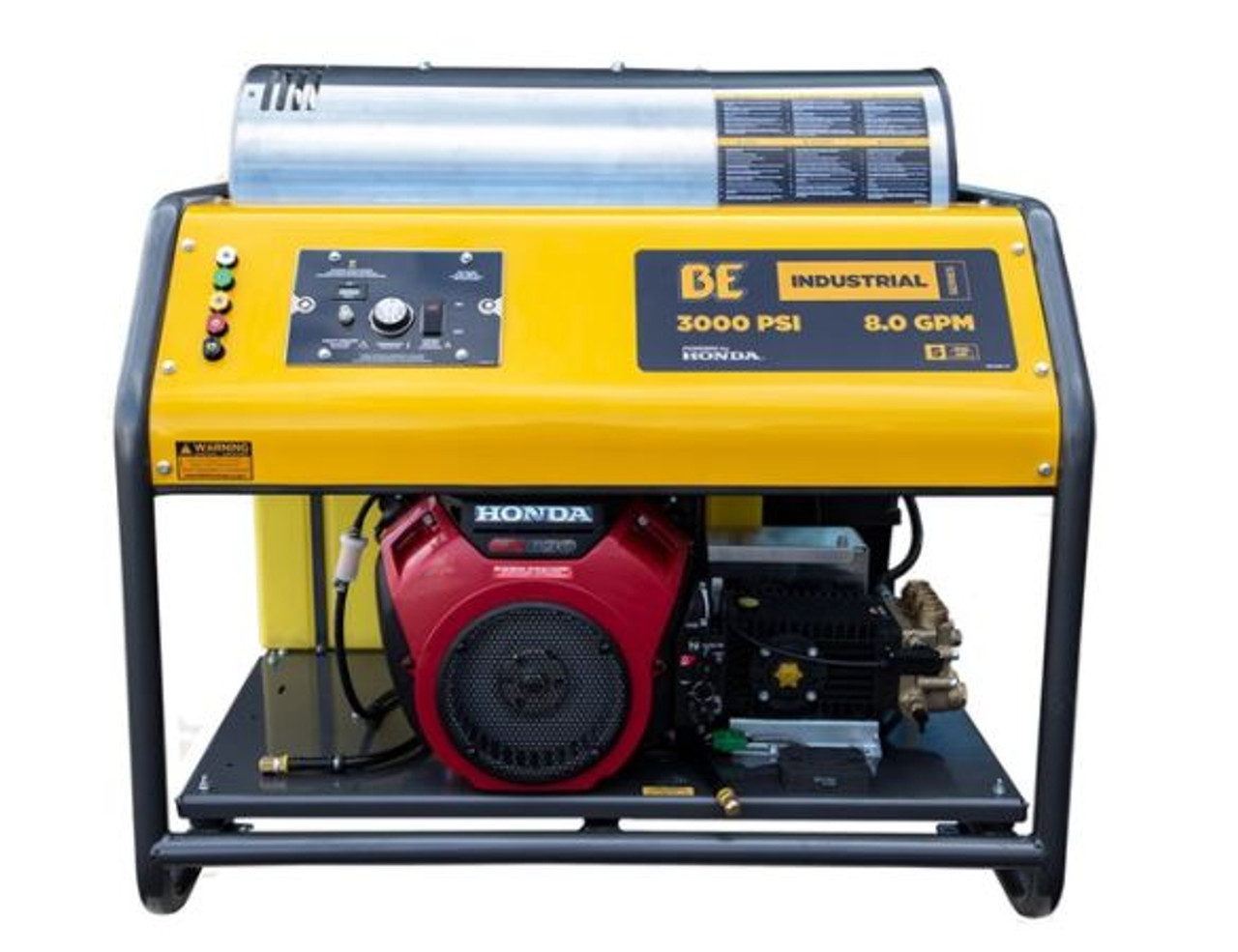 Industrial 3000PSI 21 LPM Honda Powered Hot Water Pressure Washer (122 HW3024HG12V)