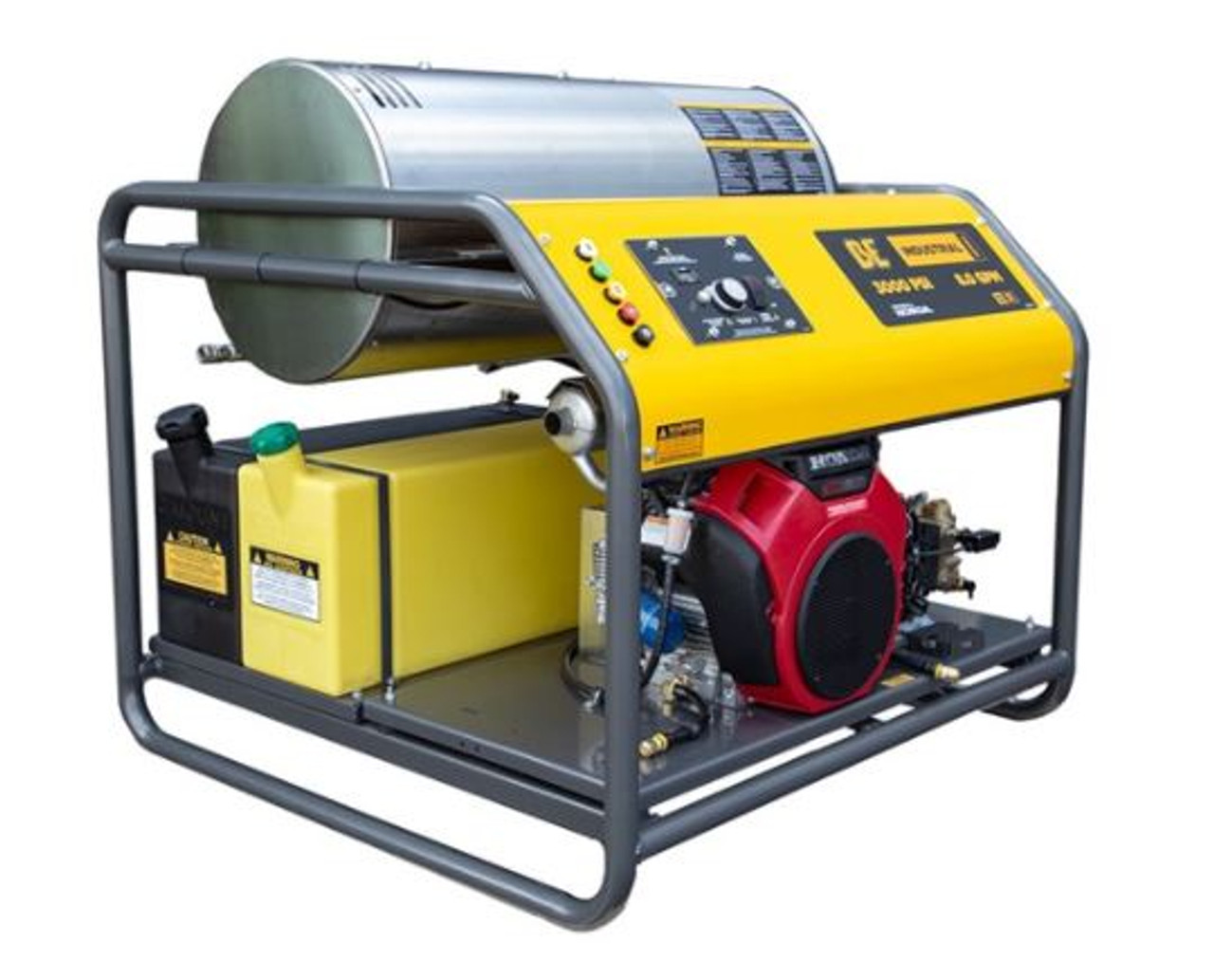 Industrial 3000PSI 21 LPM Honda Powered Hot Water Pressure Washer (122 HW3024HG12V)