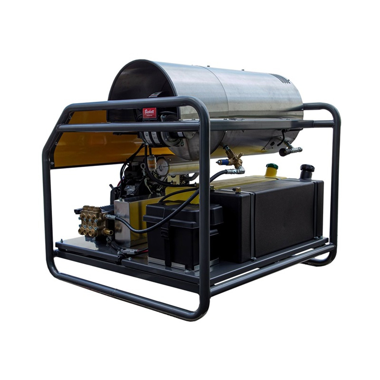 Industrial 5000PSI 21 LPM Honda Powered Hot Water Pressure Washer (122 HOT5027P-HER)