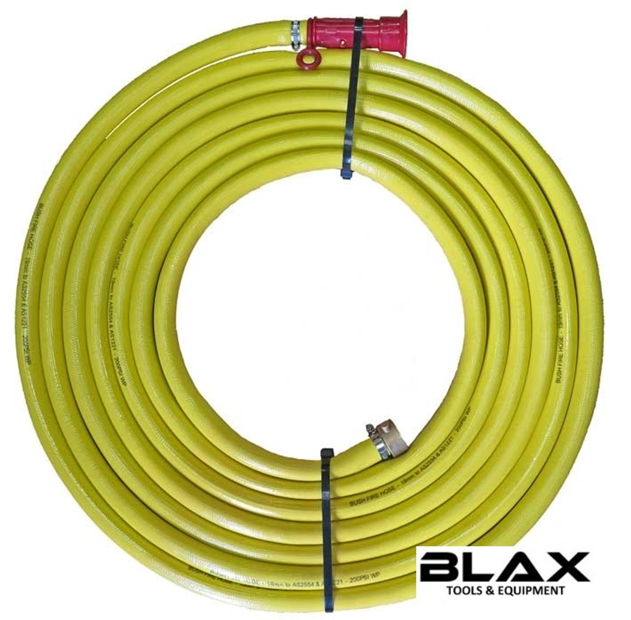 Fire Fighting 10m x 19mm Discharge Hose - Heavy Duty