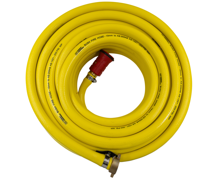 Fire Fighting 30m x 19mm Discharge Hose - Heavy Duty