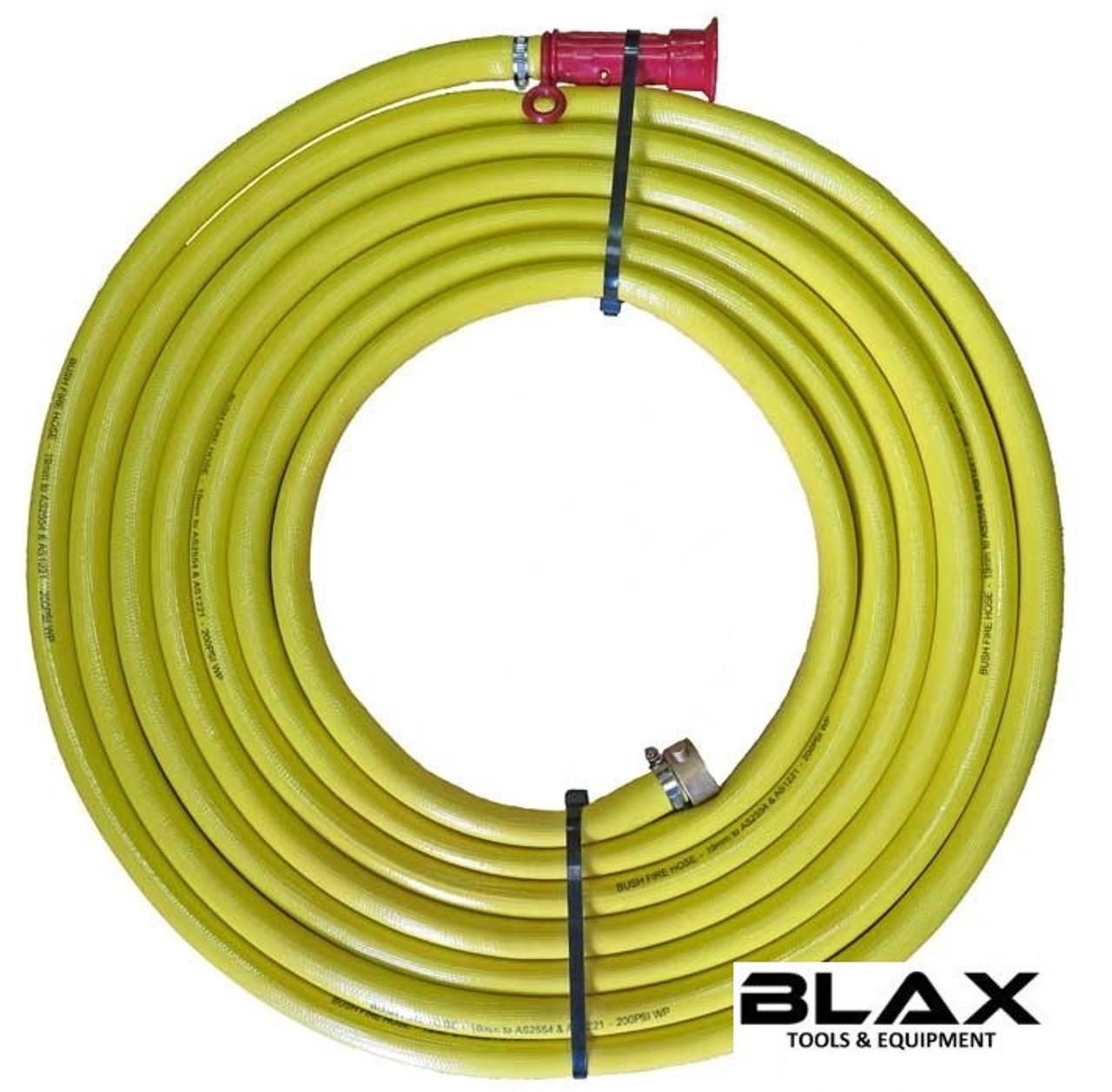 50m Fire Fighting Discharge Hose - Heavy Duty