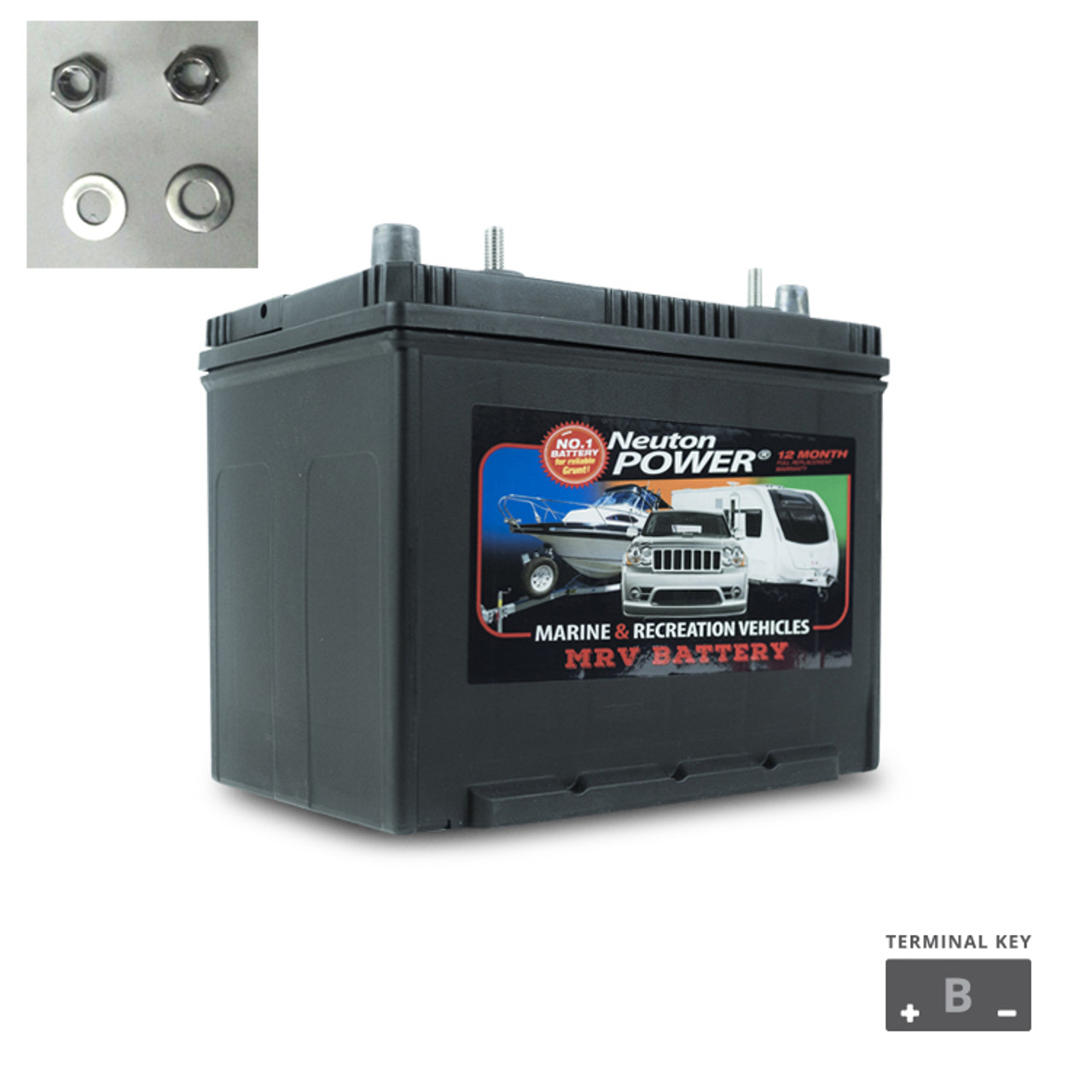 Neuton Power M24 650CCA Marine Deep Cycle VRLA Battery