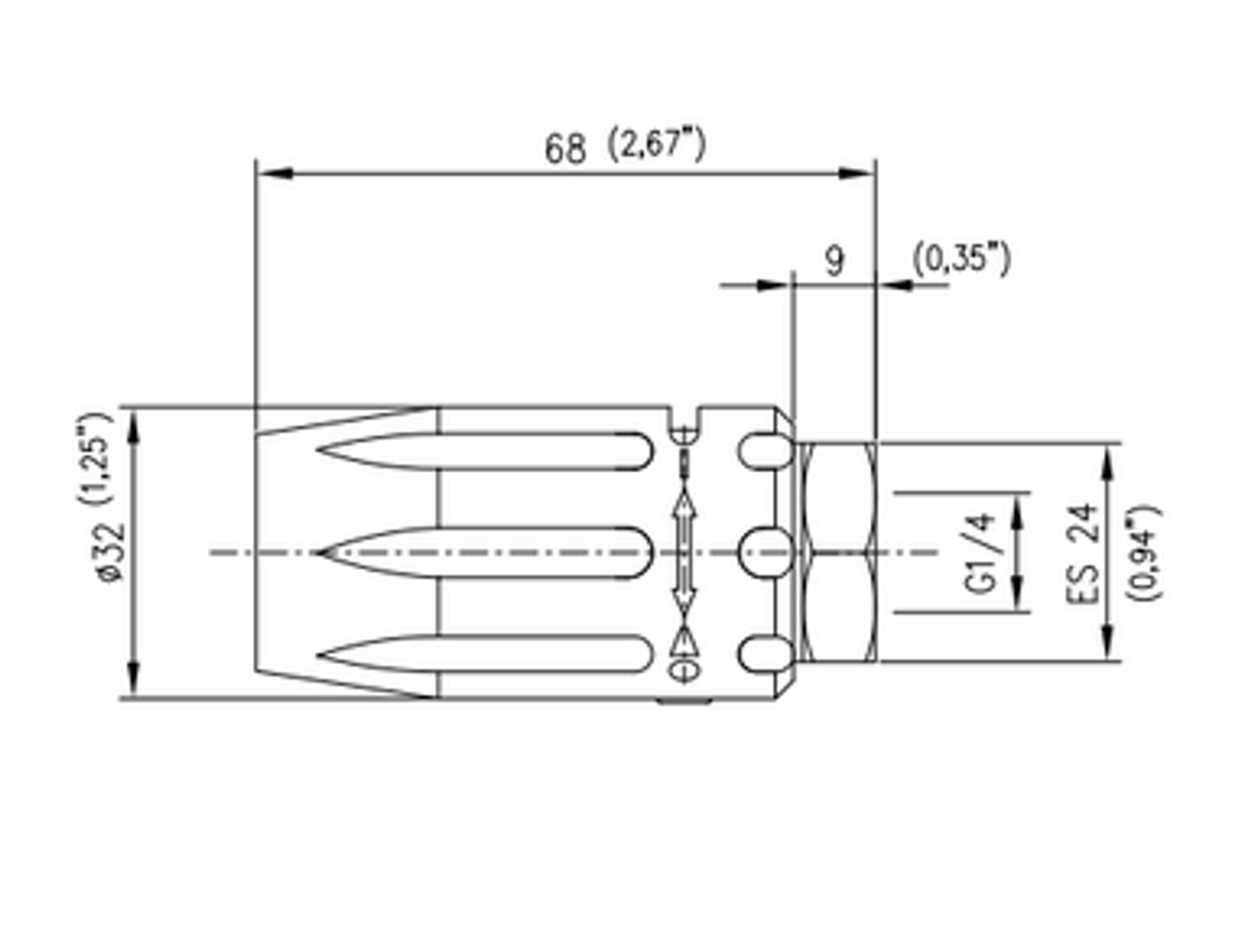 PA Van - Variable angle nozzle Specs