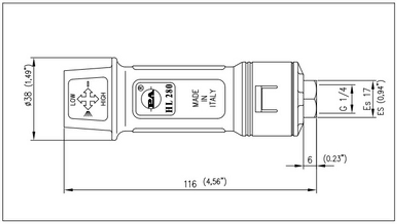 PA HL280 Vario Specs