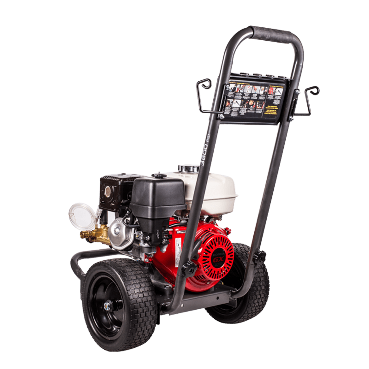 3800PSI 9Hp Honda Professional Pressure Washer (120 BAR3890C-H)