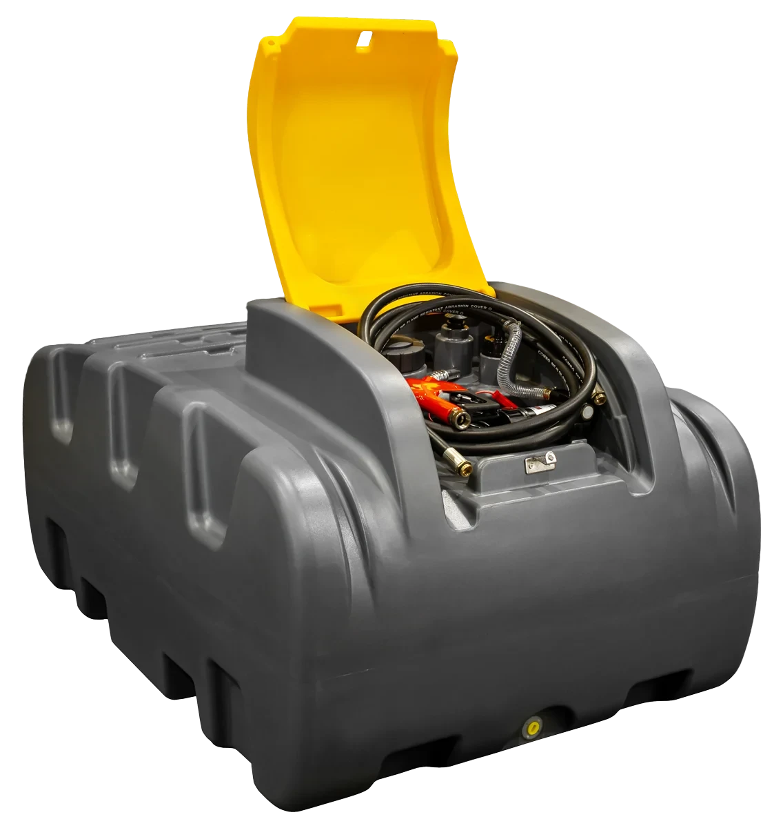 Low Profile Diesel Transfer Tank 1000Lt 12V pump