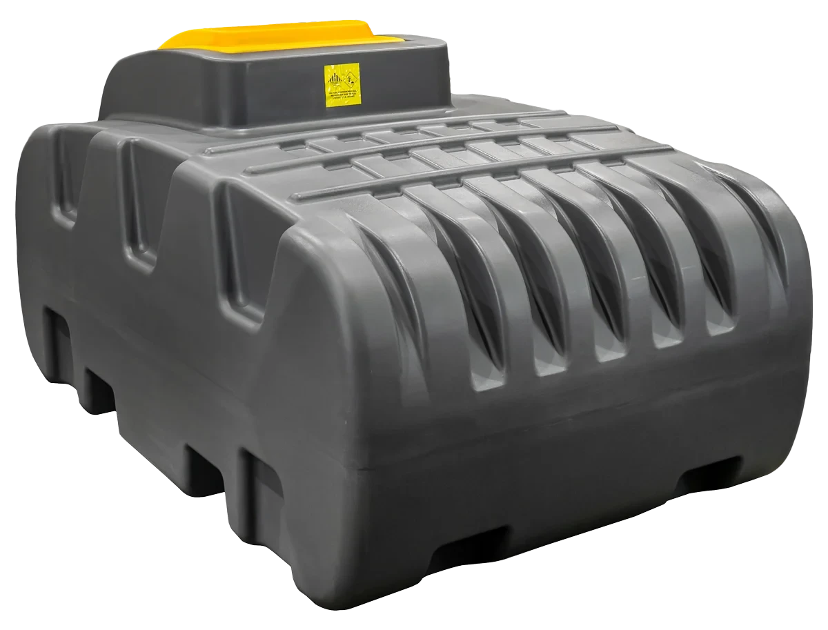Low Profile Diesel Transfer Tank 1000Lt 12V pump