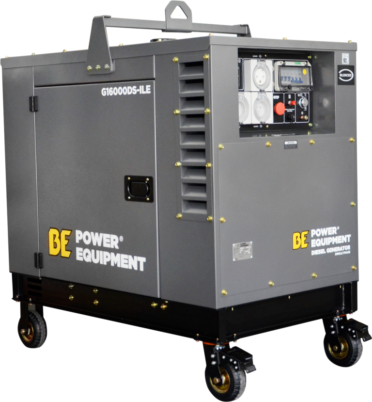 10kVA Single Phase Silent Canopy Diesel Generator with ATS
