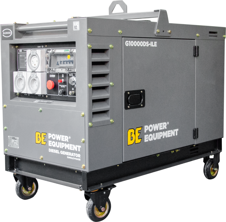 10kVA Single Phase Silent Canopy Diesel Generator with ATS