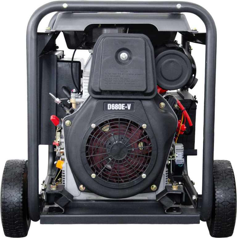 10kVA 3-Phase / Single Phase Open Frame Diesel Generator w/RCD