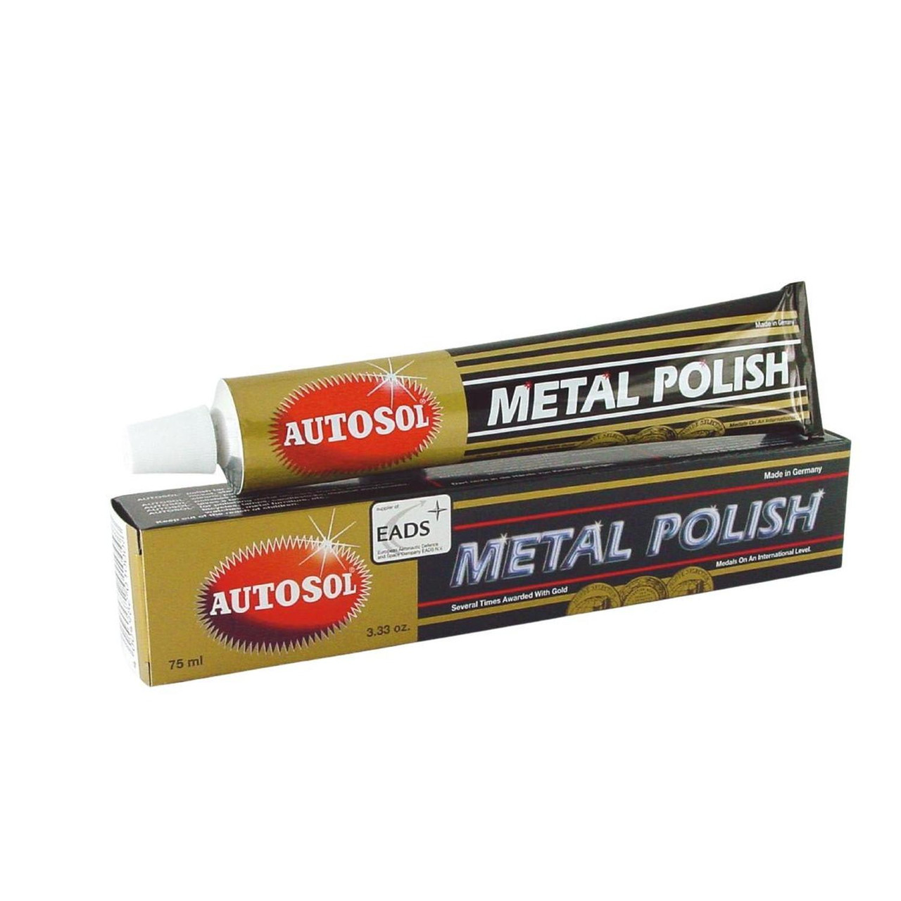 Autosol Chrome Aluminium and Metal Polish 75ml